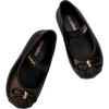 Baby Sophie Ballerina Shoes, Black - Flats - 5