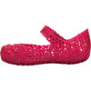 Baby Campana Interwoven Papel Shoes, Red - Flats - 3