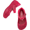 Baby Campana Interwoven Papel Shoes, Red - Flats - 5
