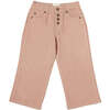 Hayden High Waist Wide Leg Jeans, Pink Sunset - Pants - 1 - thumbnail