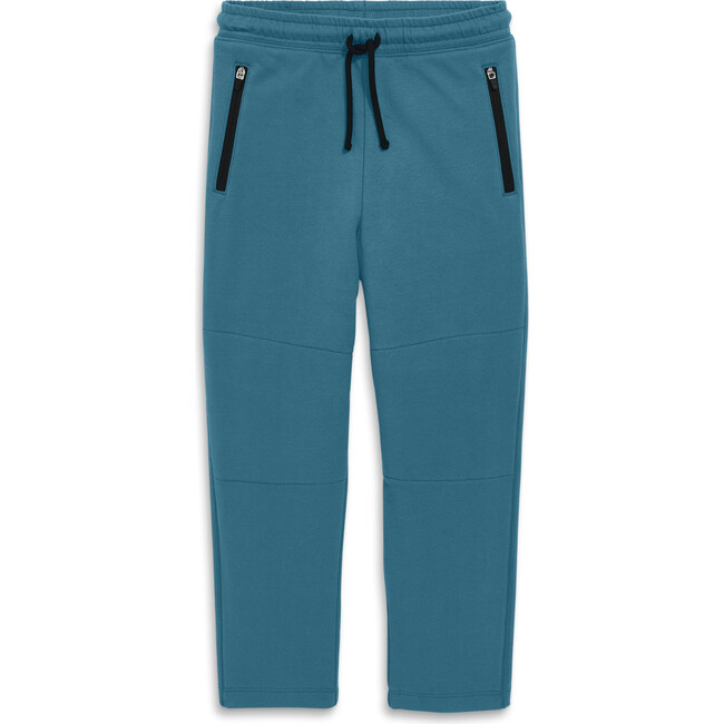 Zip Pocket Sweatpant, Slate Blue