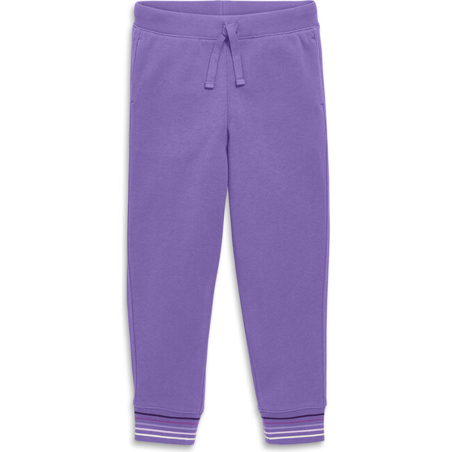 Stripe Trim Jogger, Violet