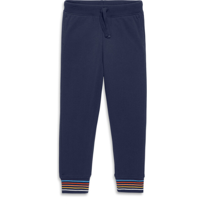 Stripe Trim Jogger, Navy