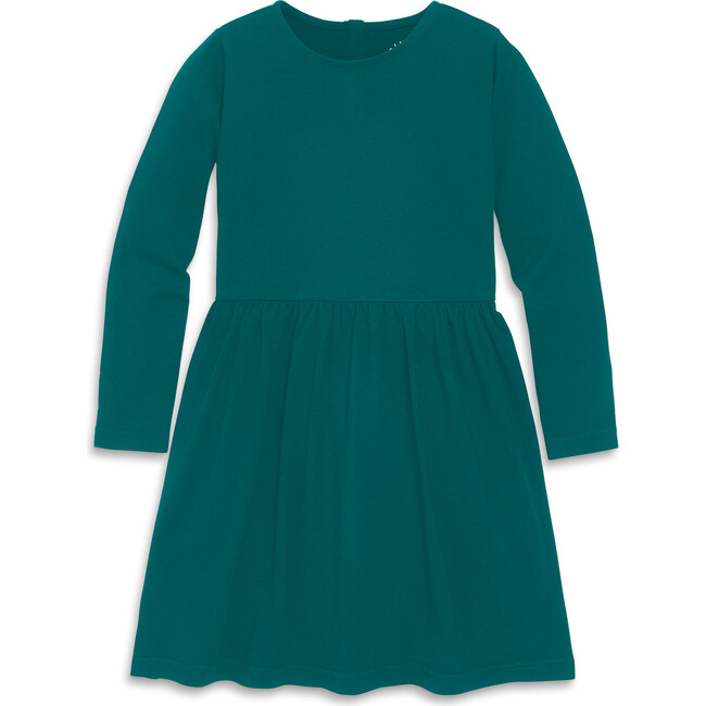 Long Sleeve Perfect Pocket Dress, Spruce