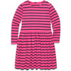 Long Sleeve Perfect Pocket Dress In Stripe, Gumball Navy Stripe - Dresses - 1 - thumbnail