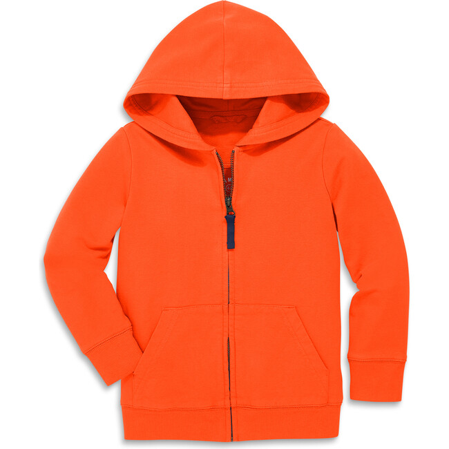 The Zip Hoodie, Orange