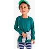 Long Sleeve Legging Tee, Spruce - T-Shirts - 2