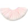 Frill Tutu Pale Pink/Gold Over Cream Tulle, Cream - Skirts - 1 - thumbnail