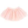 Dotted Mesh Frill Tutu Skirt, Pale Pink - Skirts - 1 - thumbnail