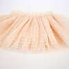 Dotted Mesh Frill Tutu Skirt, Natural - Skirts - 3