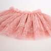 Dotted Mesh Frill Tutu Skirt, Blush - Skirts - 3