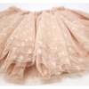 Dotted Mesh Frill Tutu Skirt, Clay - Skirts - 4