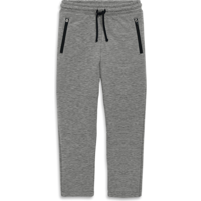 Zip Pocket Sweatpant, Heather Storm Gray