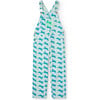 Padoek42 Woven Relaxed Fit Overalls, Soft Blue - Overalls - 1 - thumbnail