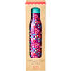 Poppies Print Stainless Steel Thermo Bottle, Pink - Water Bottles - 2