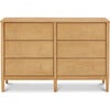 Frem 6-Drawer Dresser, Honey - Dressers - 2