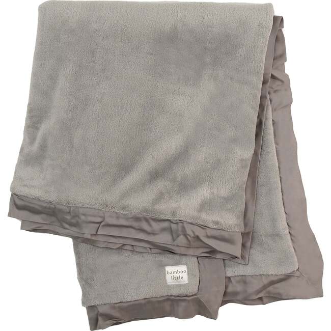 Plush Blanket, Gray