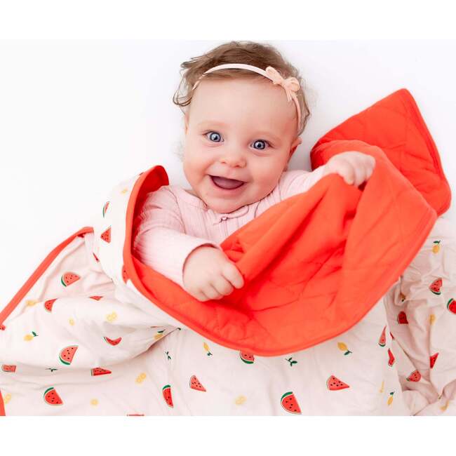 Baby Blanket, Watermelon - Blankets - 3