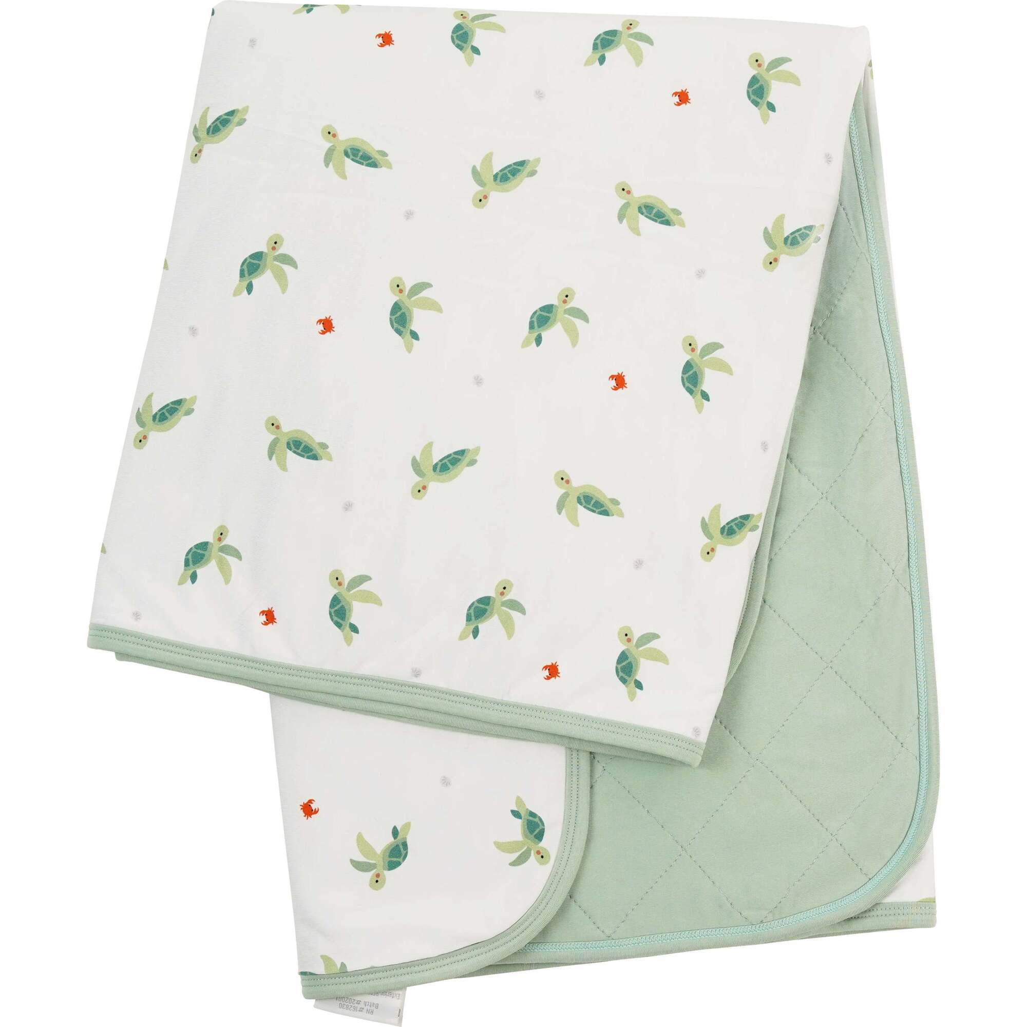 Baby Blanket, Turtle - Blankets - 1