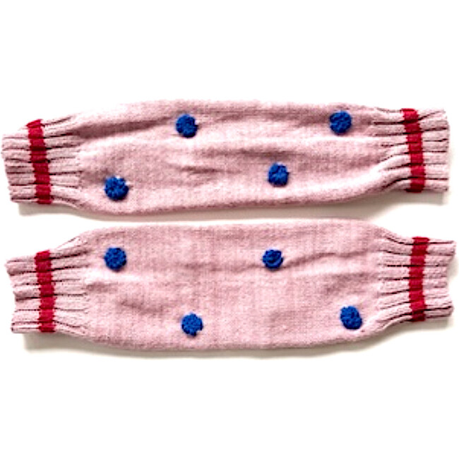 Dot Leg Warmers, Pink