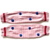 Dot Leg Warmers, Pink - Leg Warmers - 1 - thumbnail