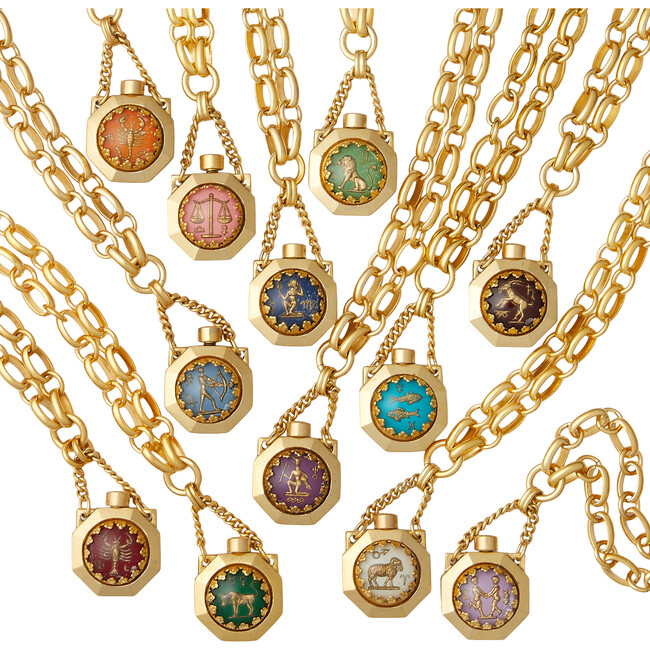 Women's Here's Your Sign Necklace with Capricorn Pendant - Necklaces - 2