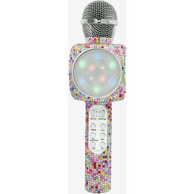 Confetti Bling Karaoke Microphone & Bluetooth Speaker - Musical - 4