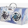 Blue Swirl Boombox & Bluetooth Speaker - Musical - 2