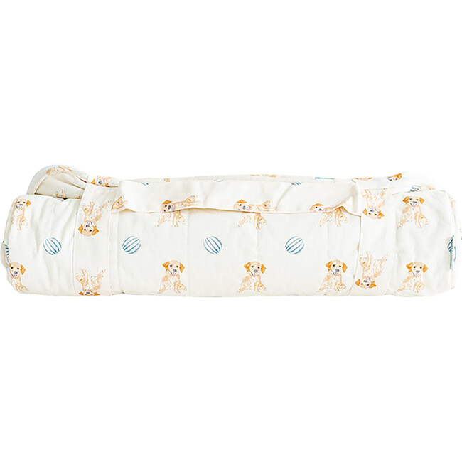 The Goldie In Blue Sleeping Bag, White & Multicolors