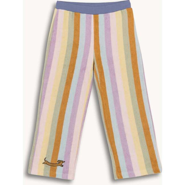 Set of 2 Terry Pants, Sunset Stripes + Terry Sweatshirts, Sunset Stripes - Mixed Apparel Set - 4