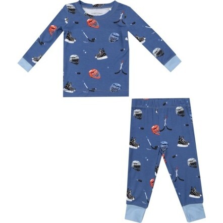 Hockey L/S Loungewear Set, Blue