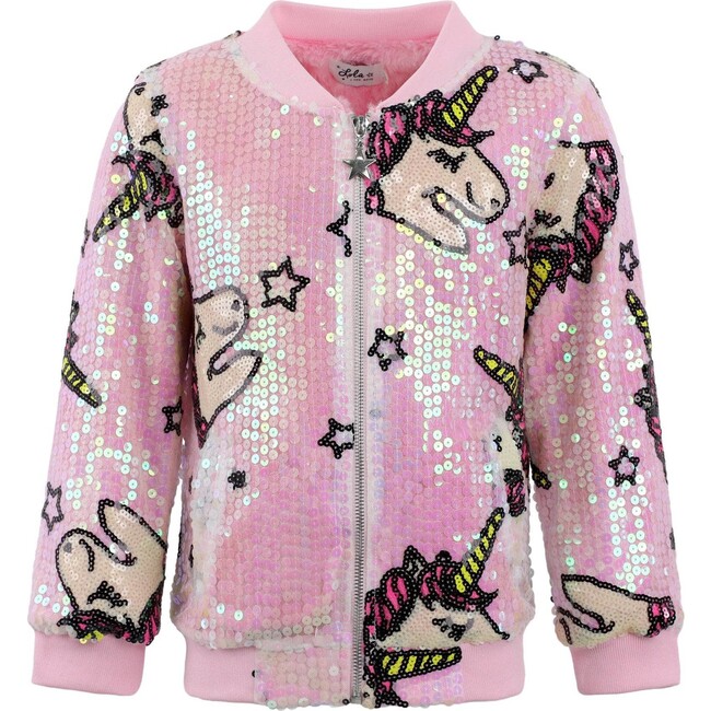 Unicorn Lovers Sequin Bomber