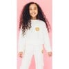 White Bright Smile Patch Fuzzy Set - Mixed Apparel Set - 2