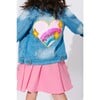 Sparkle Rainbow Heart Denim Jacket - Jackets - 2