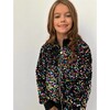 Shimmering Stardust Sequin Bomber - Jackets - 2