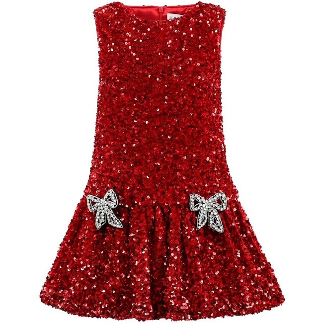 Ruby Bows Dress - Dresses - 1