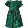 Emerald Shimmer Party Dress - Dresses - 1 - thumbnail