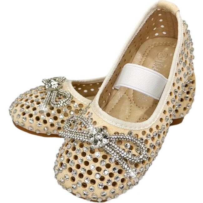 Golden Shimmer Ballet Flat