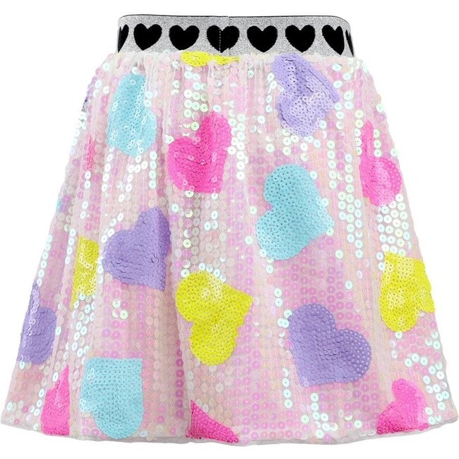 Candy Hearts Sequin Skirt