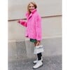 Elle Crystal Faux Fur Coat - Coats - 2