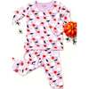 Long Sleeve Pajama Set, Halloween Ghosts - Pajamas - 2