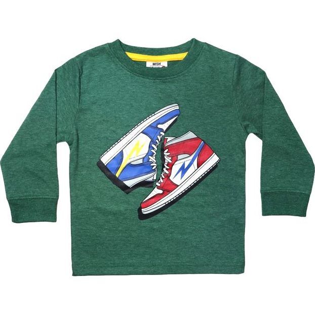 Kids Long Sleeve Tee, Kickin It