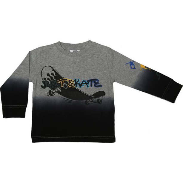 Kids Long Sleeve Tee, Just Skate