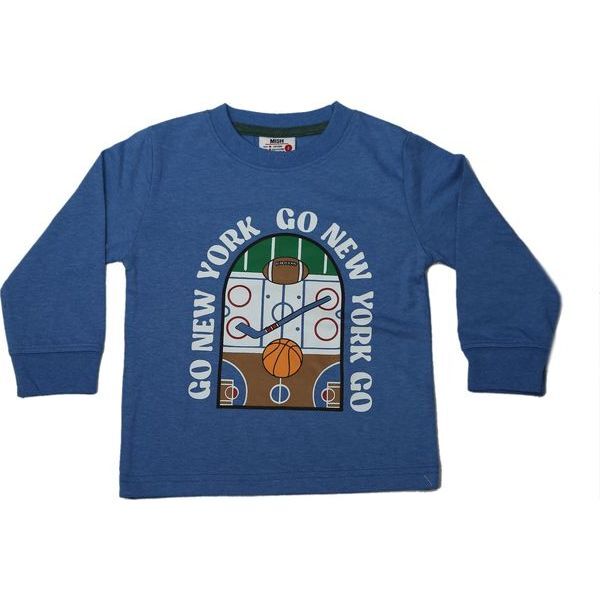 Kids Long Sleeve Tee, Go New York