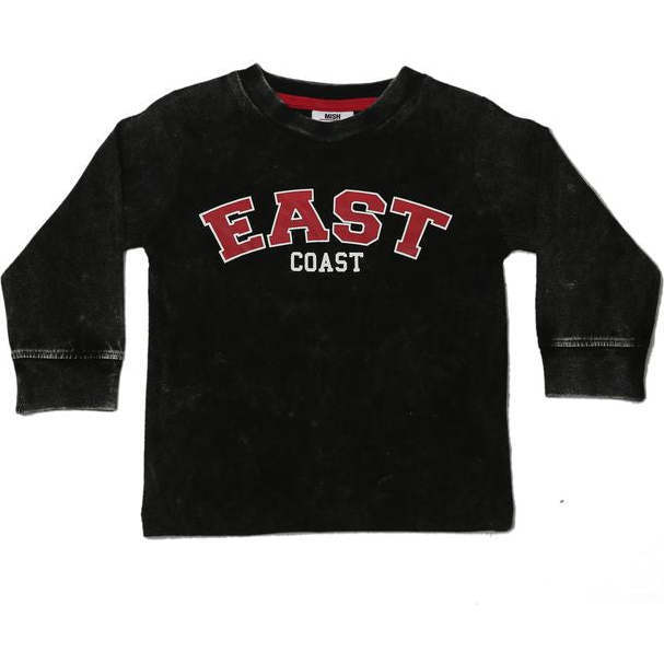 Kids Long Sleeve Enzyme Tee, East Coast