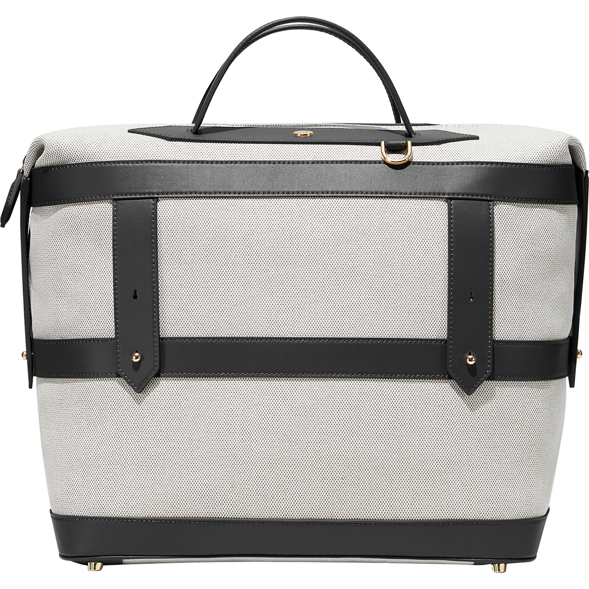 Monogrammable Weekender, Domino Black - Paravel Bags
