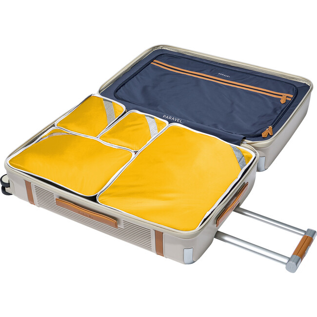 Monogrammable Packing Cube Quad, Canyon Yellow - Bags - 4