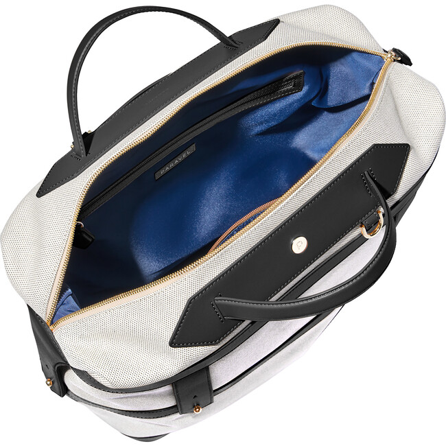 Monogrammable Weekender, Domino Black - Bags - 3