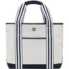 Monogrammable Cabana Tote, Domino - Bags - 1 - thumbnail