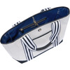 Monogrammable Cabana Tote, Domino - Bags - 5